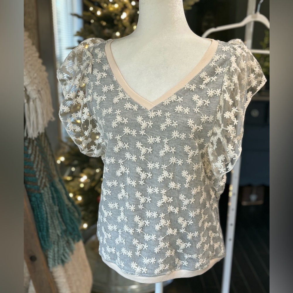 Anthropologie Amadi April Lace Top - Picture 10 of 15